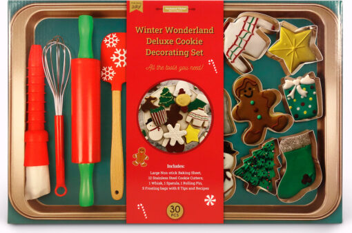 Winter Wonderland Deluxe Cookie Decorating Set