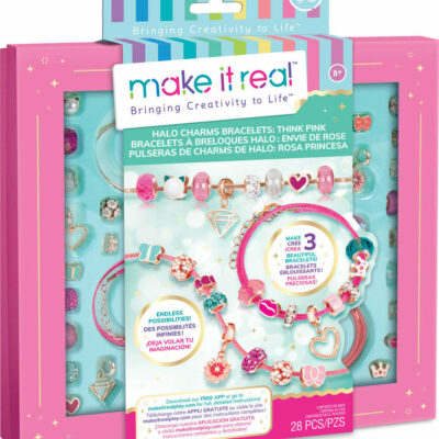 Halo Charms Bracelets Think Pink