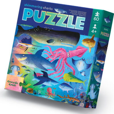 60-pc Foil puzzzle - Shimmering Shark