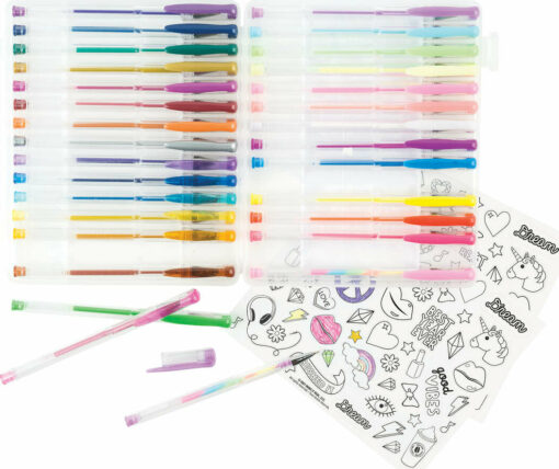 Gel Pens 30-Piece Set