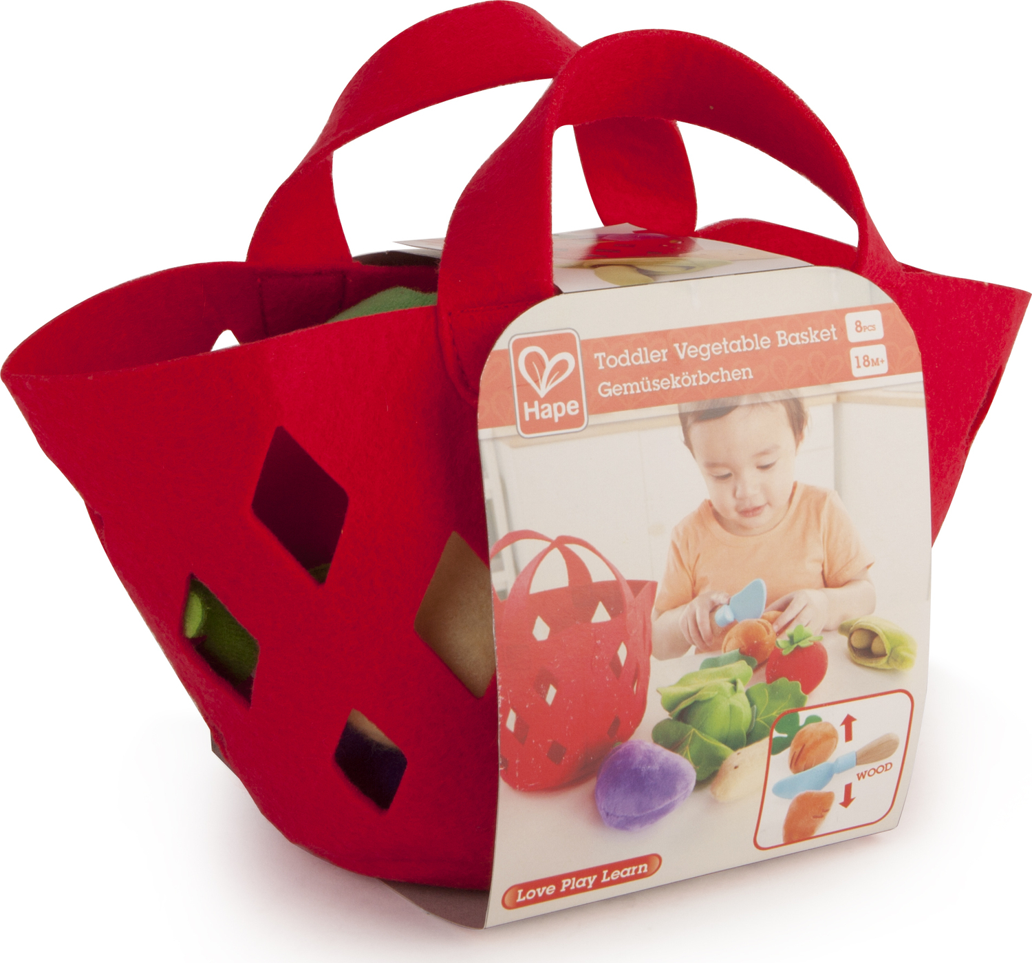 Toddler Vegetable Basket