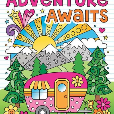 ADVENTURE AWAITS NOTEBOOK DOODL
