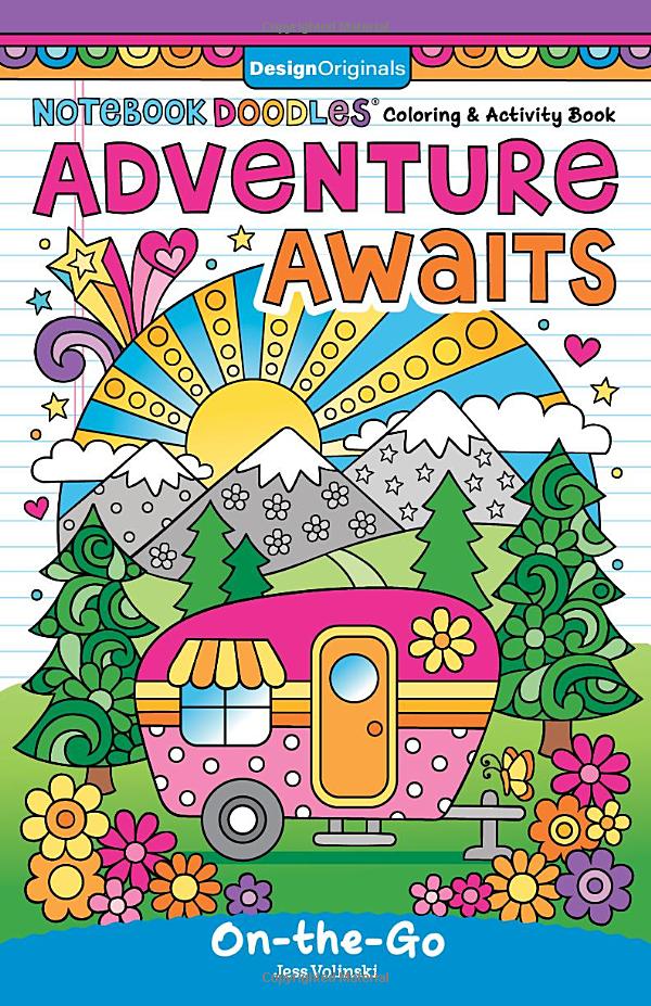 ADVENTURE AWAITS NOTEBOOK DOODL