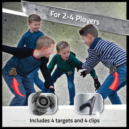 Cobra Strike: Aim for the Target, Defend Your Own! | Agility Toys for Boys Ages 5+, 2-4+ Players | Exciting Alternative to Kids Boxing Set, Punching Bag for Kids, Ninja Toys | Indoor and Outdoor Play