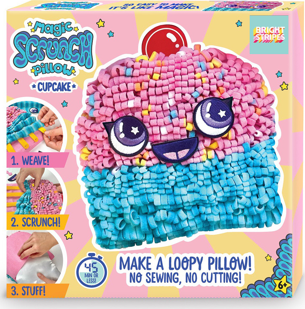 Magically Scrunched CUPCAKE PILLOW – The Children's Gift Shop