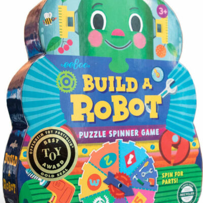 Build a Robot Shaped Spinner Game