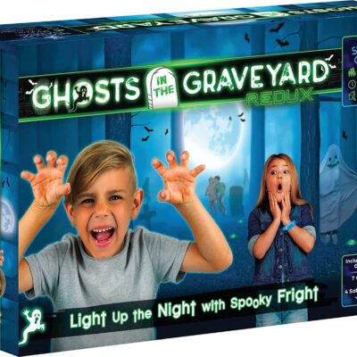 Ghosts in The Graveyard Redux: “One of The Best Spooky Outdoor Games for Kids” | Ages 6+, 4-8 Players | Light Up Toys | Kids Outdoor Toys | Camping Games | Party Games for Kids | Ghostly Outdoor Fun!
