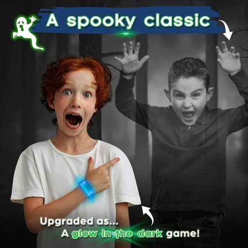 Ghosts in The Graveyard Redux: “One of The Best Spooky Outdoor Games for Kids” | Ages 6+, 4-8 Players | Light Up Toys | Kids Outdoor Toys | Camping Games | Party Games for Kids | Ghostly Outdoor Fun!