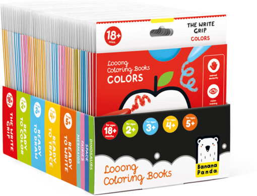 Looong Coloring Books