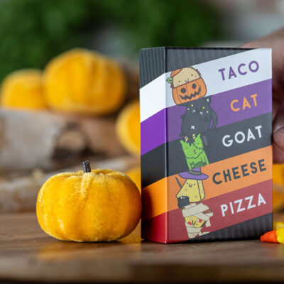 Taco Cat Goat Cheese Pizza Card Game - Halloween Special Edition