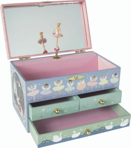 Enchanted 3 Drawer Jewelry Box