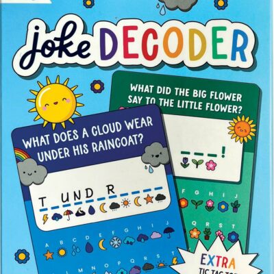 Paper Games: Joke Decoder Activity Cards - Set of 24