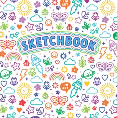 Colorful Doodles Sketchbook (5.8" x 8.3")