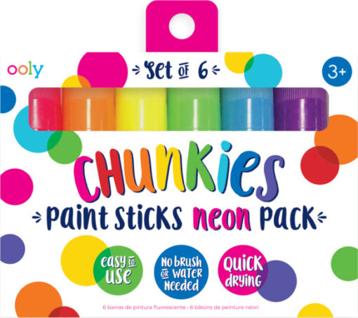 Chunkies Paint Sticks Neon Set Of 6