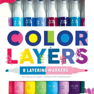 Color Layers Double-Ended Layering Markers (Set of 8 / 16 Colors)