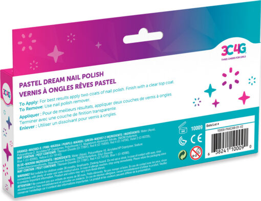 Pastel Dreams Nail Polish 5-Pack