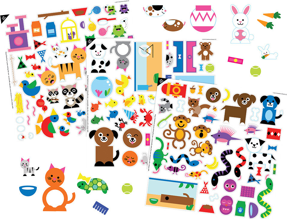 Colorforms® Pets Picture Playset