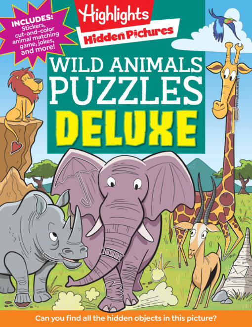 Wild Animals Puzzles Deluxe