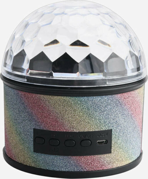 Fun Light Stereo Speaker - Rainbow Glitter