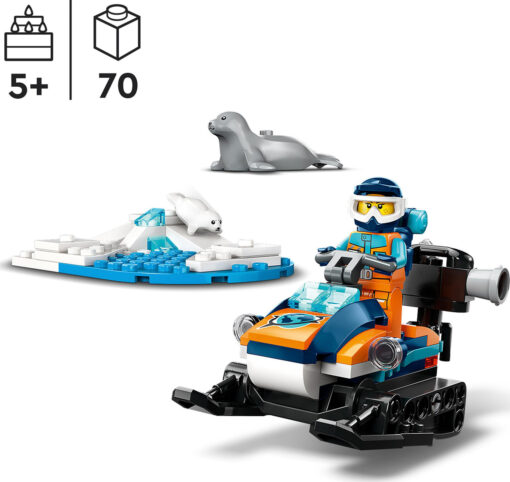 LEGO City Arctic Explorer Snowmobile Set