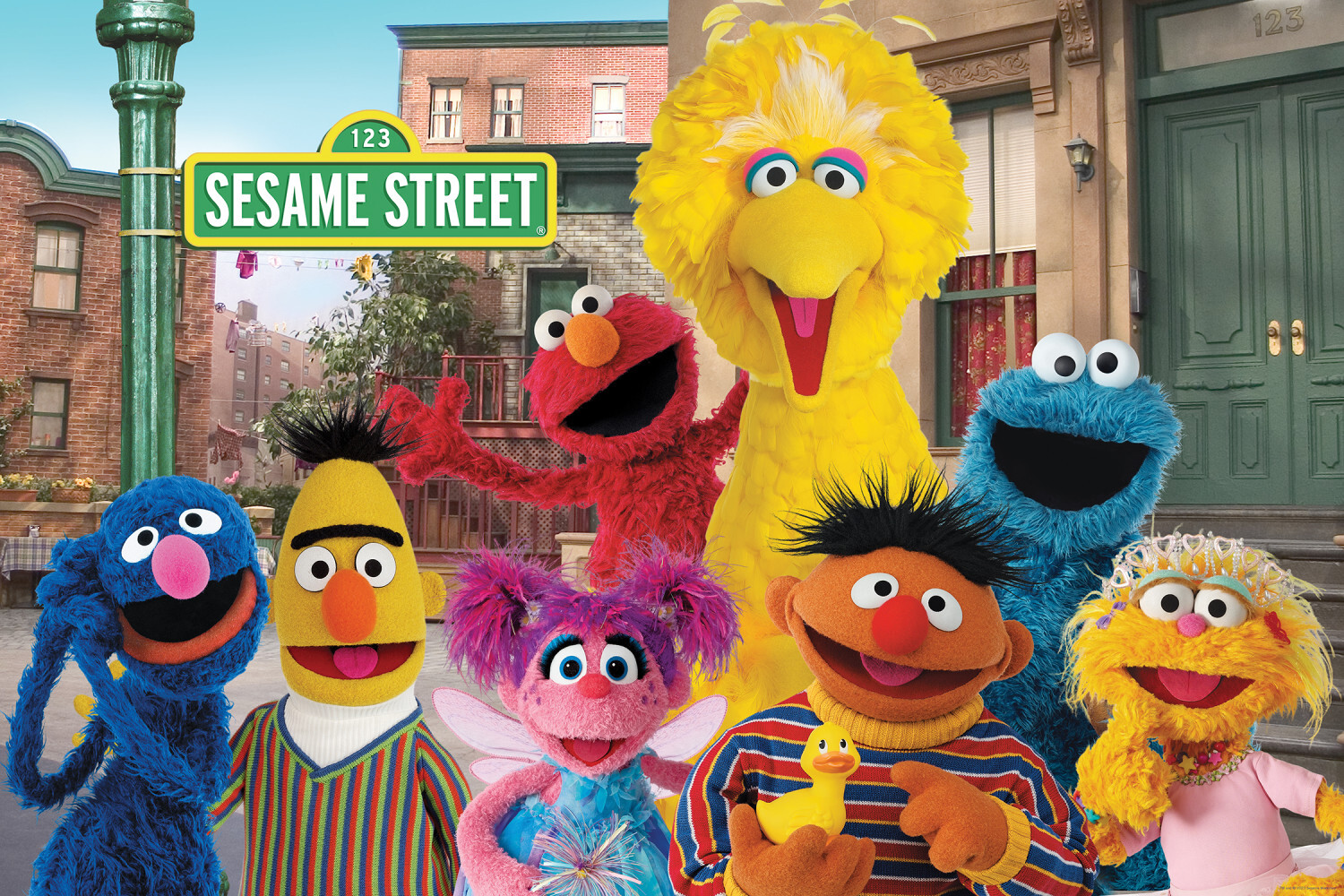 Sesame Street - Best Friends 36 Piece Floor Puzzle