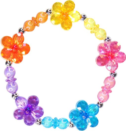 Flower Rainbow Power Bracelet