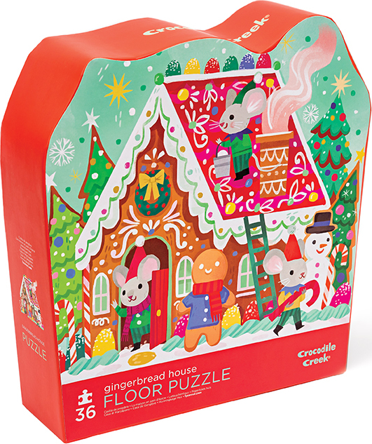 36 - pc Puzzle - Gingerbread House