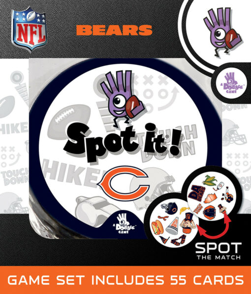 Chicago Bears NFL Spot It! Game