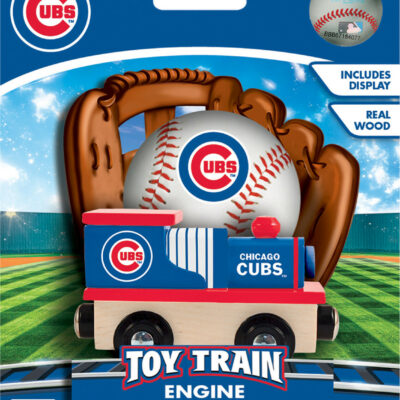 Chicago Cubs MLB Wood Train Engine