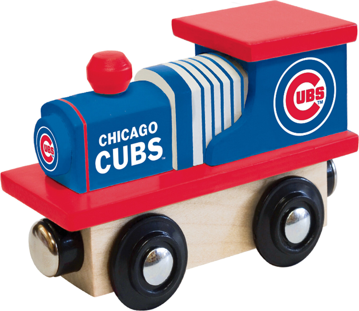 Chicago Cubs MLB Wood Train Engine