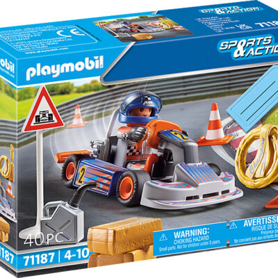 Playmobil Go-Kart Racer Gift Set