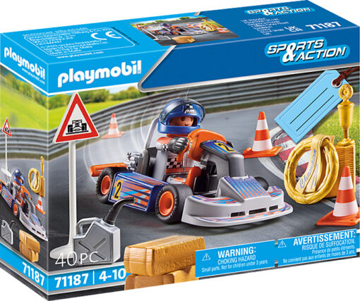 Playmobil Go-Kart Racer Gift Set