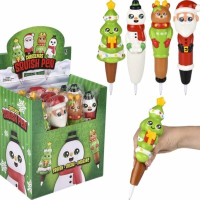 7" Christmas Squish Pen (assortment - sold individually)