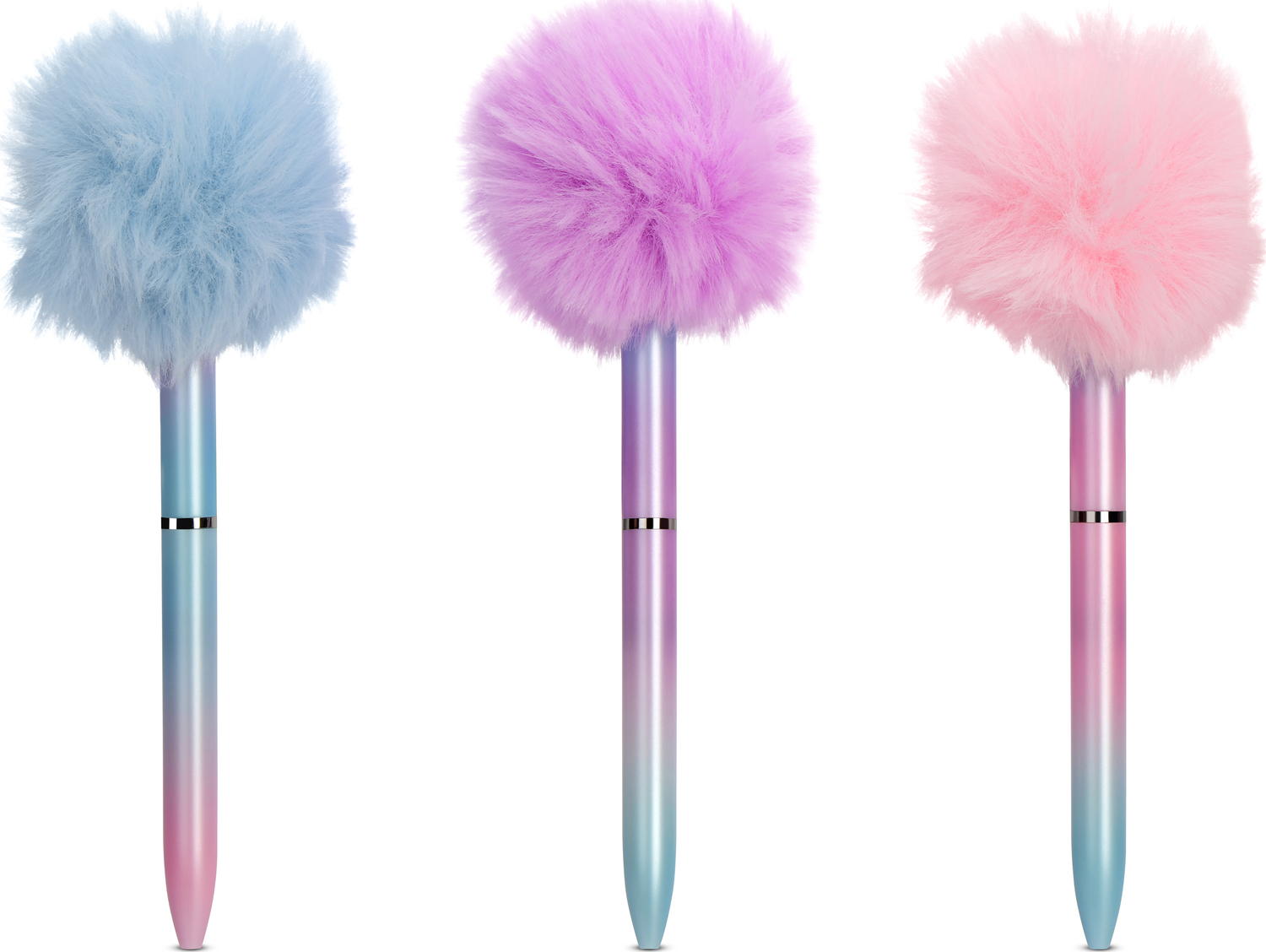 Ombre Pom Pom Pens