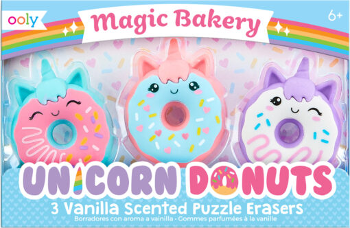 Unicorn Donuts Erasers Vanilla