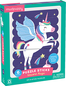 Unicorn Magic Puzzle Sticks