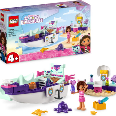 LEGO® Gabby's Dollhouse Gabby & MerCat's Ship & Spa