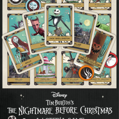 Lotería: Disney Tim Burton The Nightmare Before Christmas