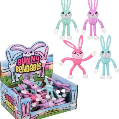 Bendable Easter Bunnies 5"