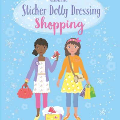 Sticker Dolly Dressing Shopping