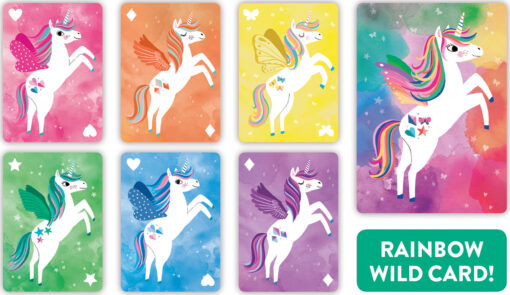 Wild Unicorn! Playing Cards to Go