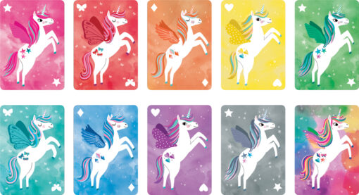 Wild Unicorn! Playing Cards to Go