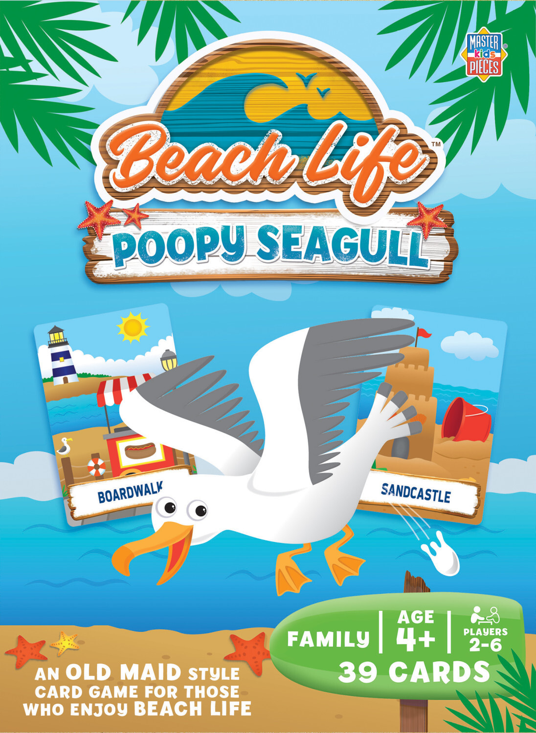 Beach Life - Poopy Seagull Card Game