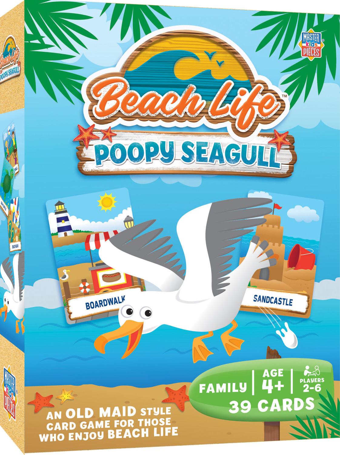 Beach Life - Poopy Seagull Card Game