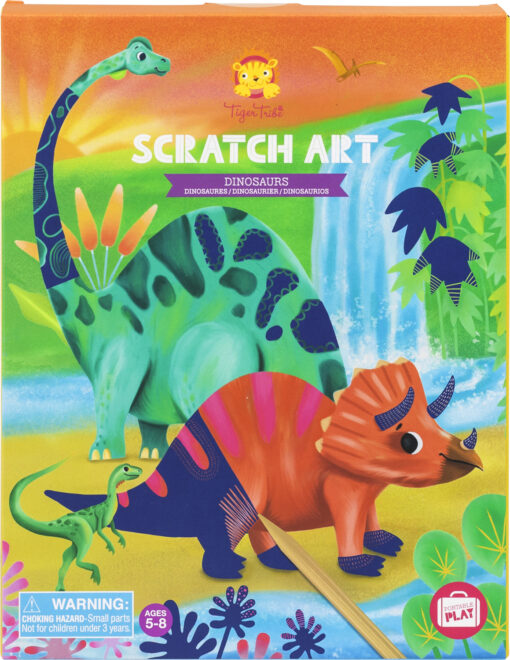 Scratch Art - Dinosaurs