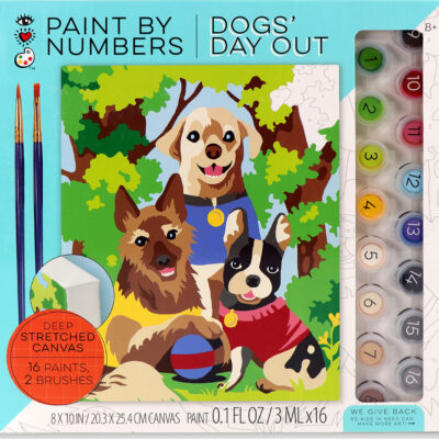 Paint by Numbers Dogs’ Day Out