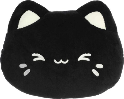 Tasty Peach® - Meowchi Face Plush - 10" Black Sesame