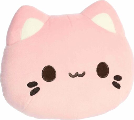 Tasty Peach® - Meowchi Face Plush - 10" Strawberry