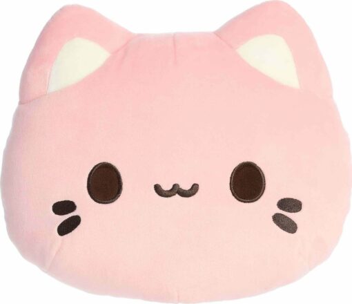 Tasty Peach® - Meowchi Face Plush - 10" Strawberry