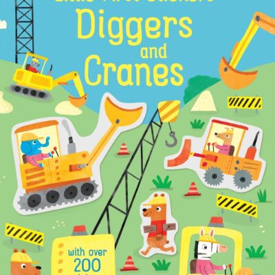 Little First Stickers Diggers and Cranes